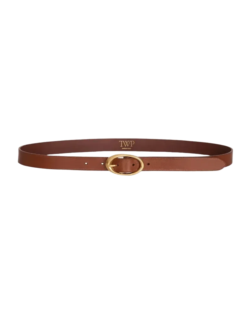 Narrow Belt in Vachetta Leather