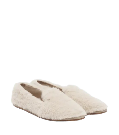 Shearling loafers