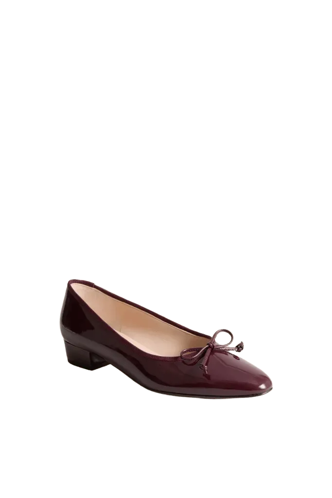 Oxblood Patent Bree Flats