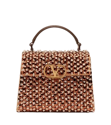 VSling Mini embellished top-handle bag