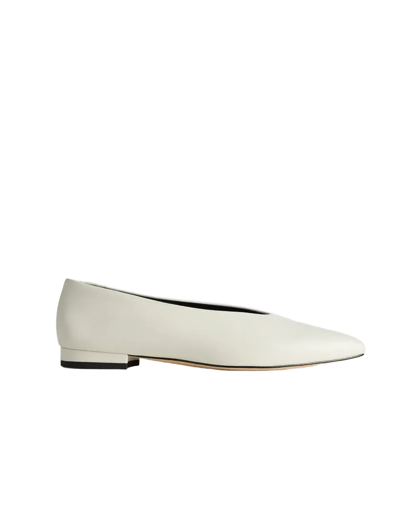 Italian Leather Pointed Toe Flat