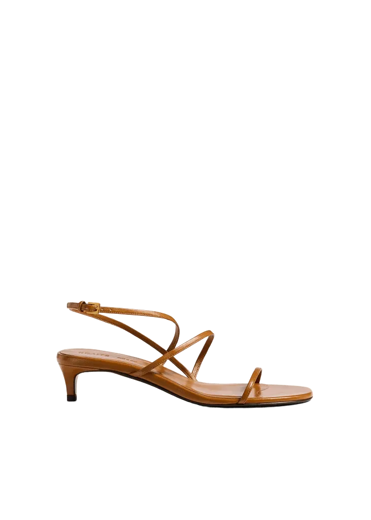 Loop Kitten Heel Sandal