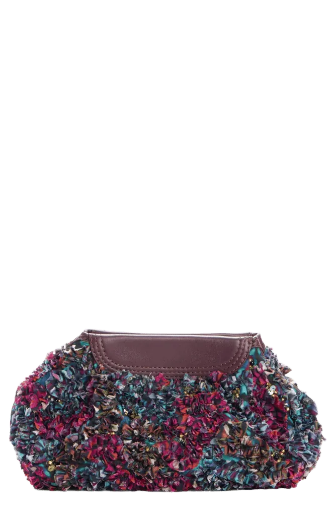 Mini Marbled Print Clutch