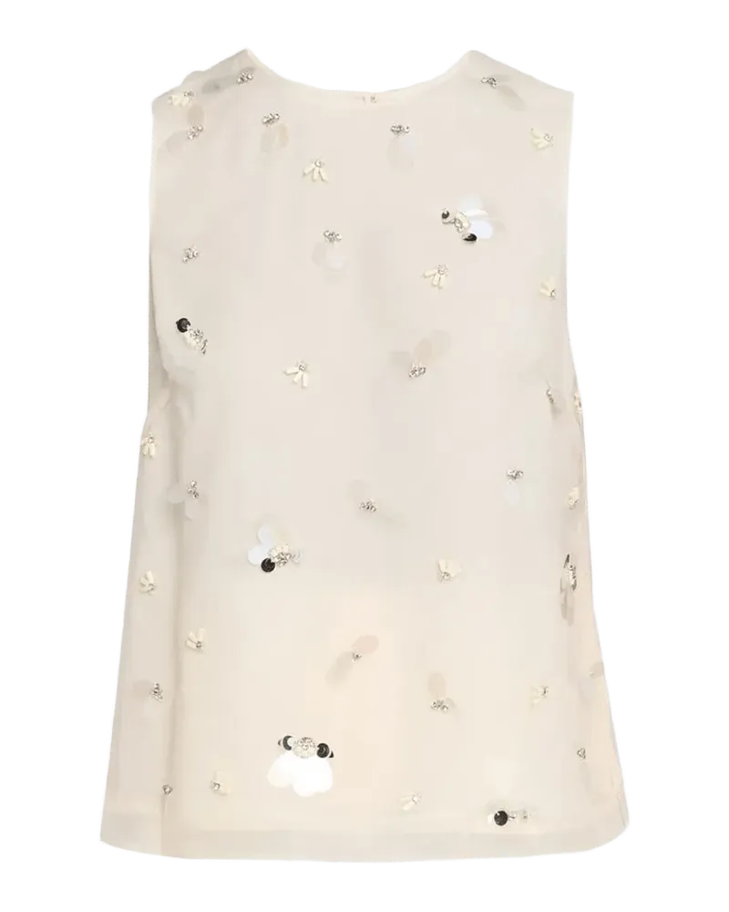 Celia Sequined Sleeveless Top