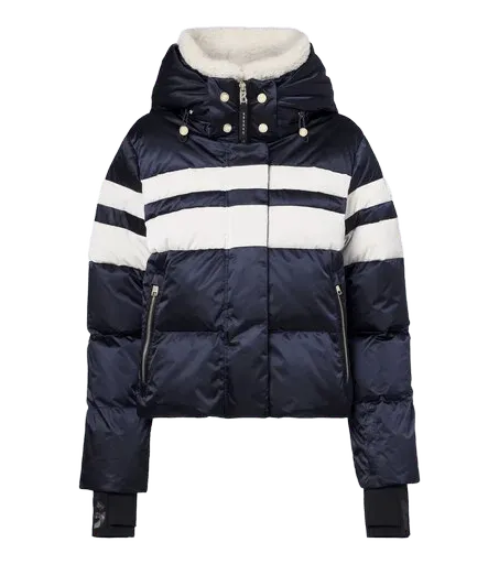 Sillad hooded down ski jacket
