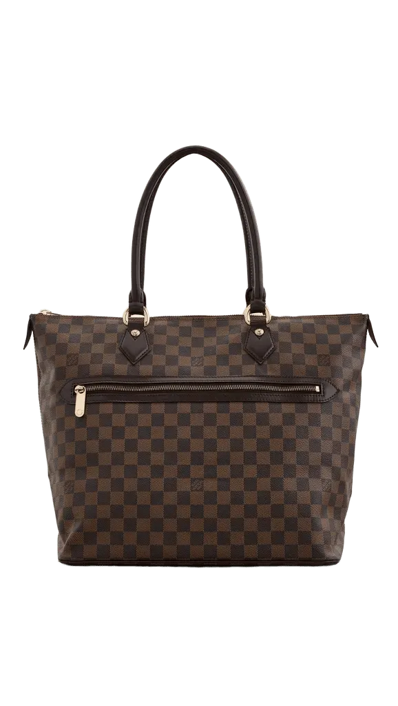 Louis Vuitton Damier Ebene Saleya Handbag GM