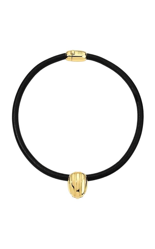 Eos Clip Pendant on Leather Cord
