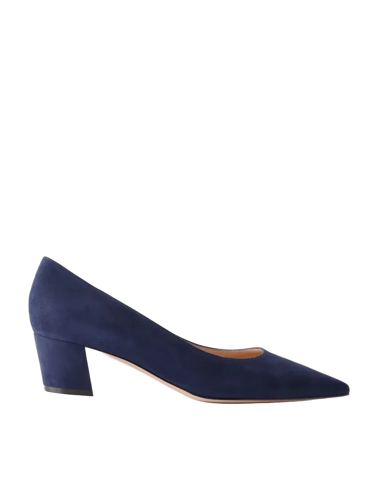 New Piper 45 suede pumps