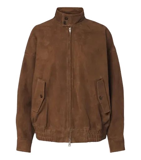 Blair suede blouson jacket