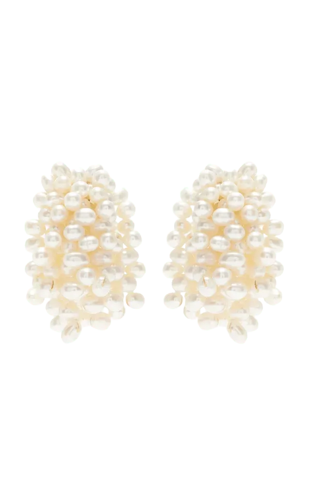 Mini Mermaid Pearl Earrings