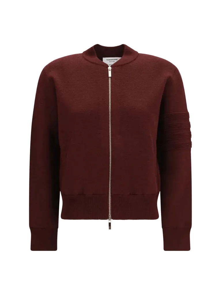 Thom Browne Jacket — Burgundy