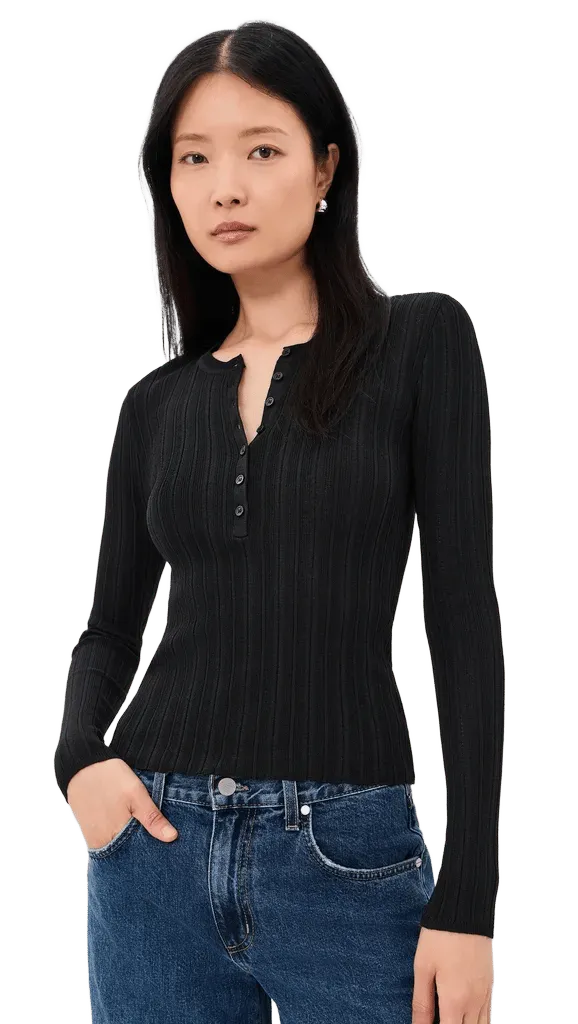 Rowena Fine Knit Tee