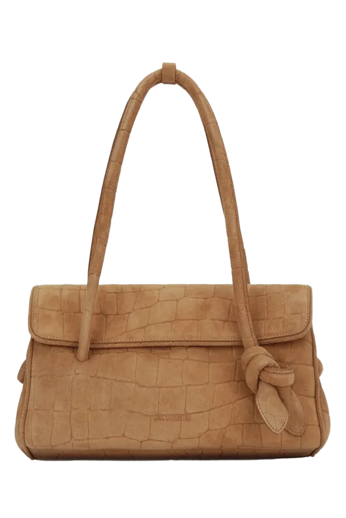 Jacquemus Le Turismo Long Shoulder Bag — Camel