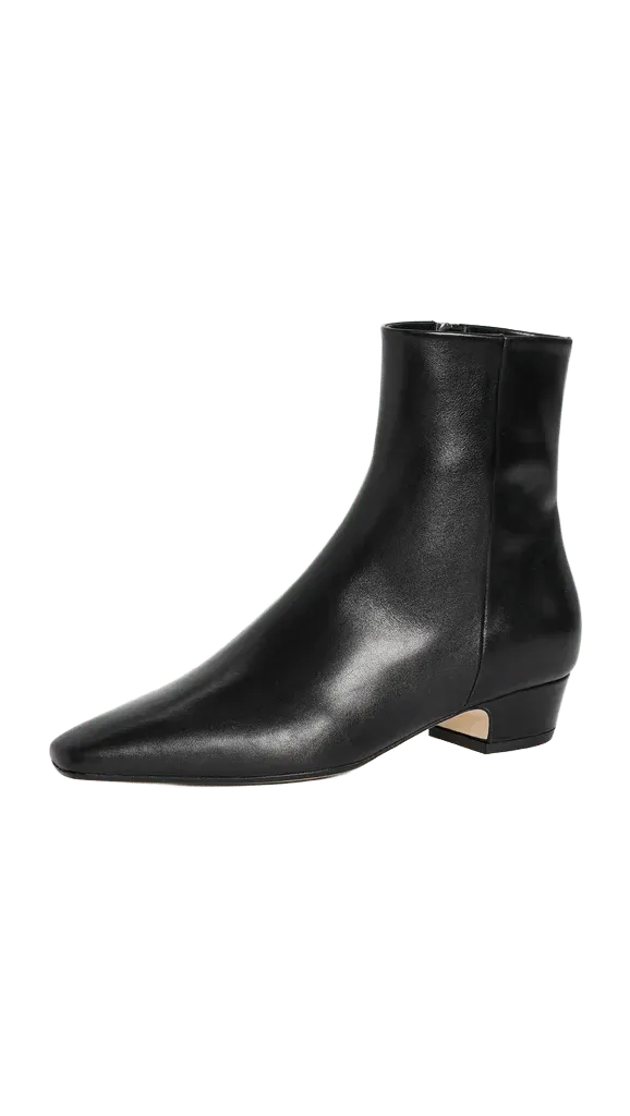 Lilia Leather Ankle Boots