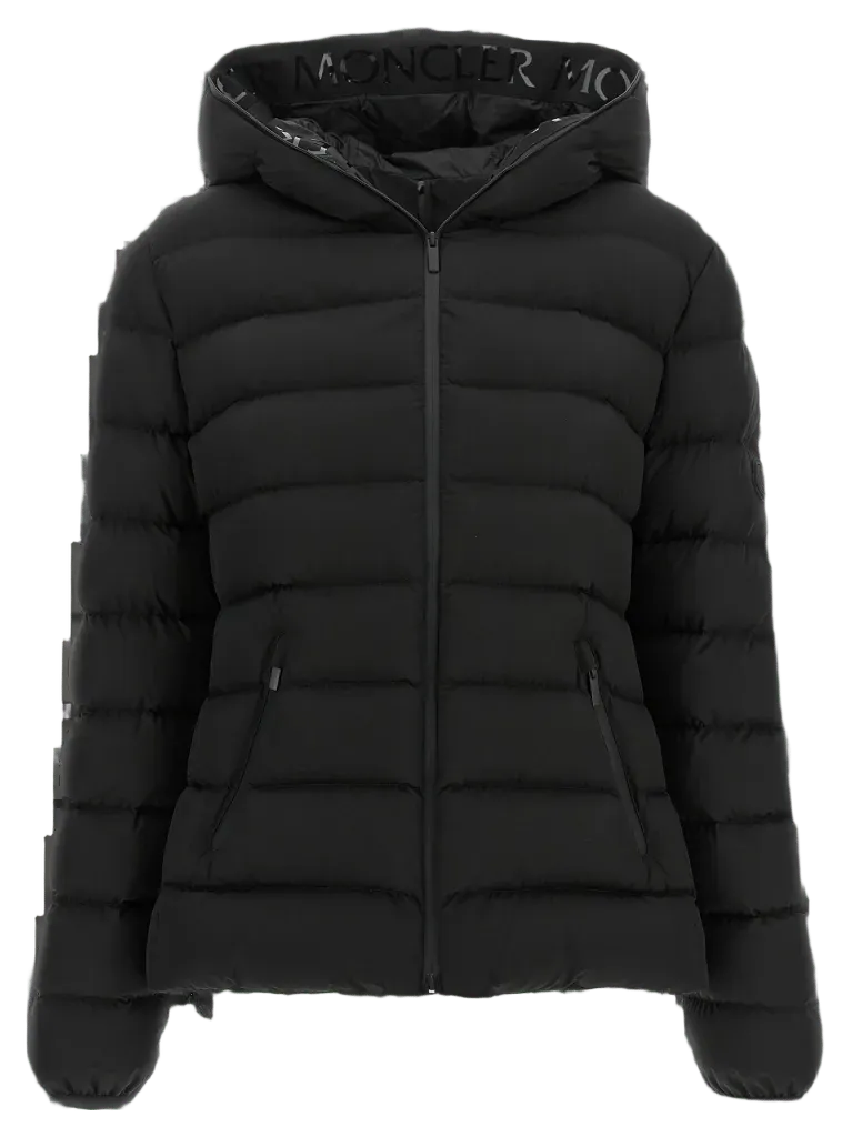 Moncler Herbes Down Jacket — Black