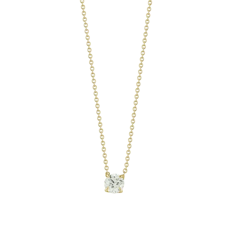DRD 0.50 ct. Round Diamond Solitaire Necklace