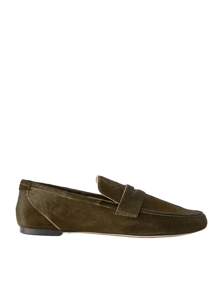 The Penny calf hair loafers