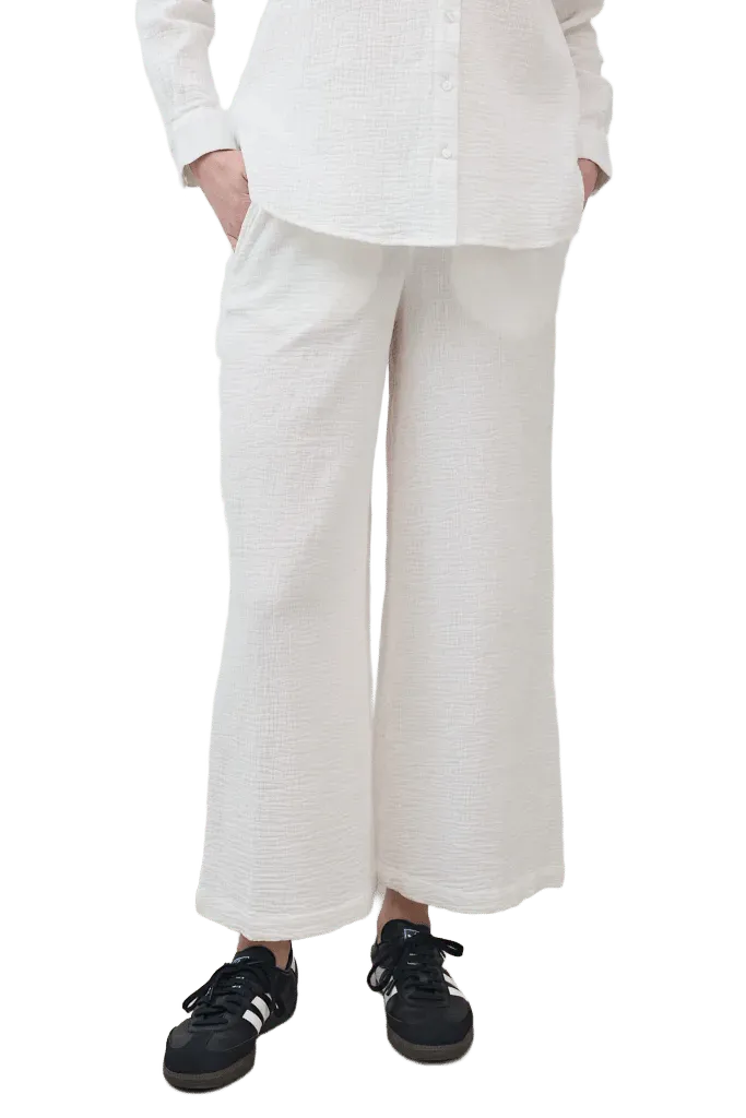 Airy Wide Leg Pants