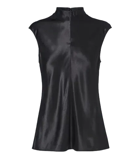 Rhea satin top