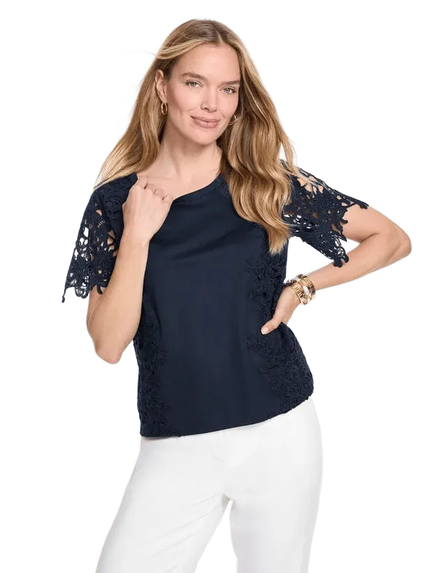 Lace Knit Top