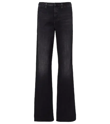 Web Stripe straight jeans
