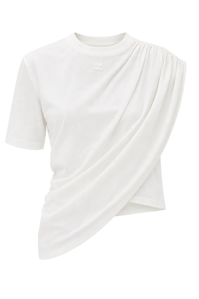Asymmetrical Twist T-Shirt
