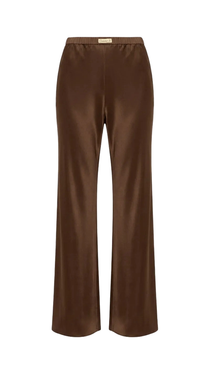 Silk Bias Pants
