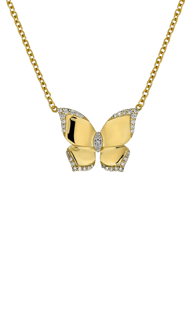 Oro Butterfly Necklace