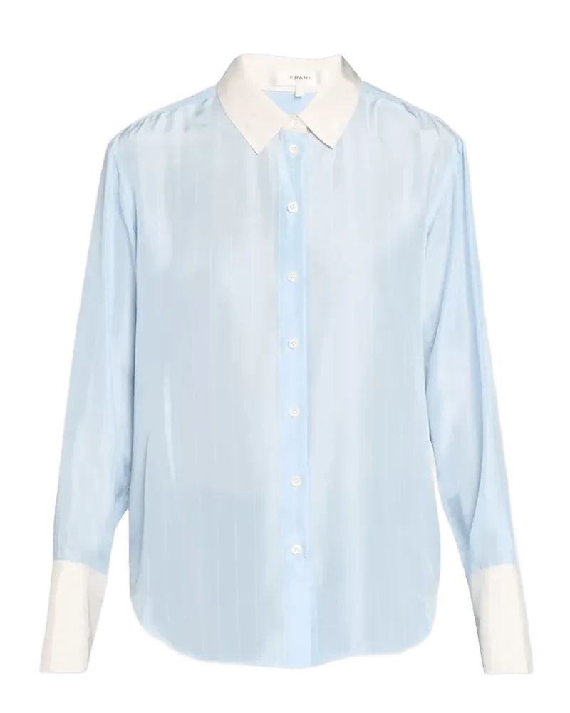 The Standard Striped Silk Shirt