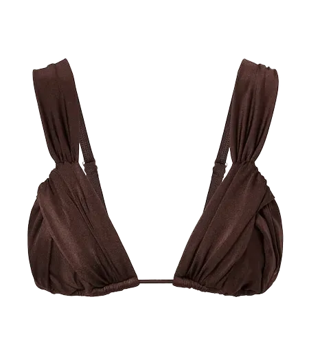 Iris draped bikini top