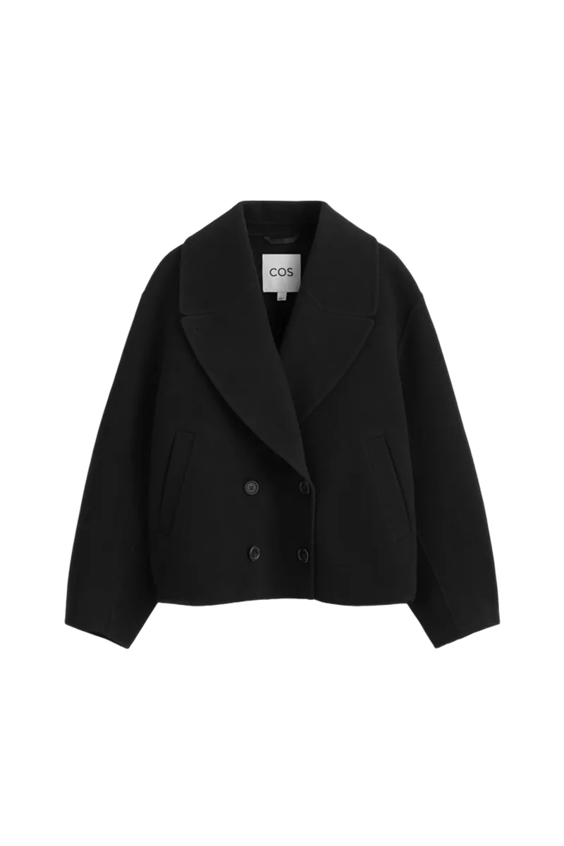 OVERSIZED DOUBLE-FACED WOOL JACKET