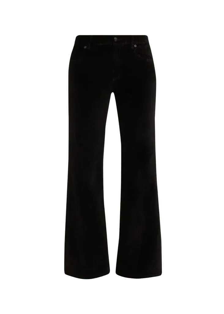 Kobi Halperin Ruby Straight-Leg Stretch Cotton Pants