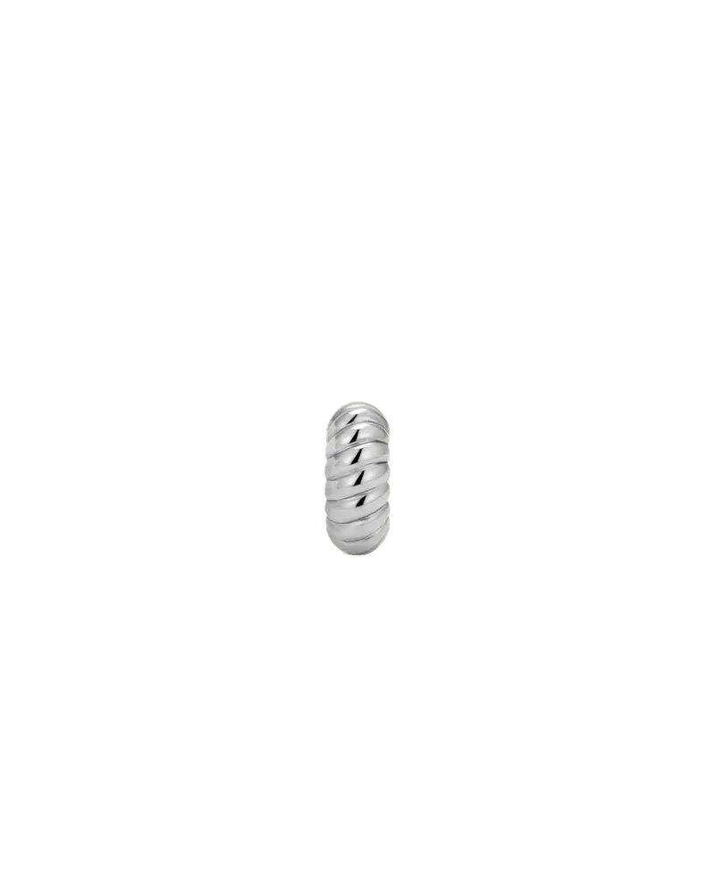 Wave Big Bead in Sterling Silver