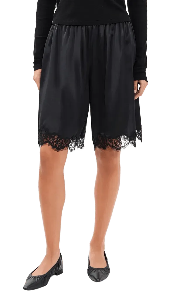 Clara Silk Bermuda Shorts