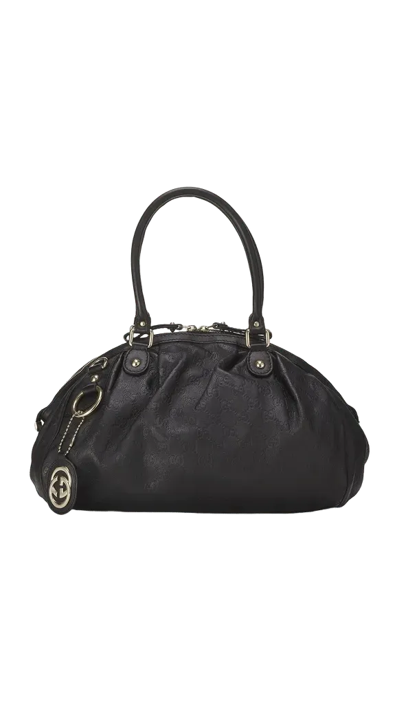 Gucci Guccissima Sukey Boston Handbag