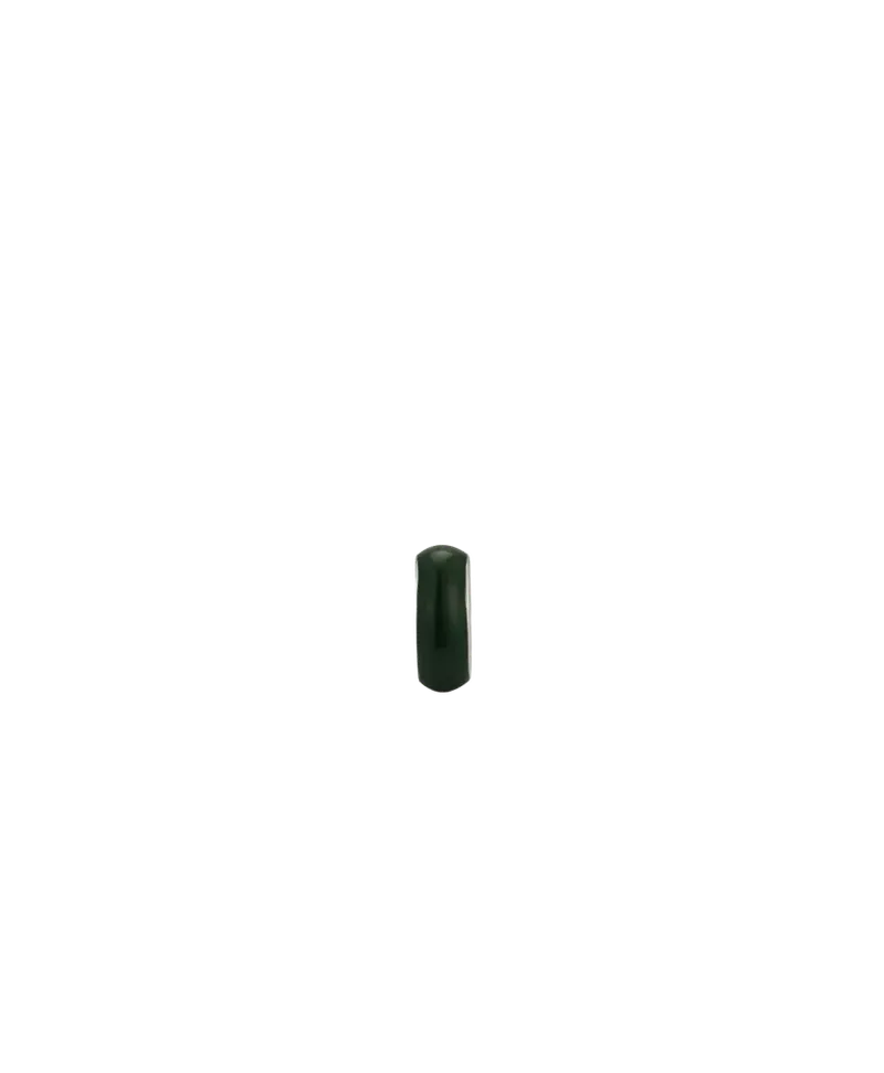 Forest Green Enamel Mini Bead
