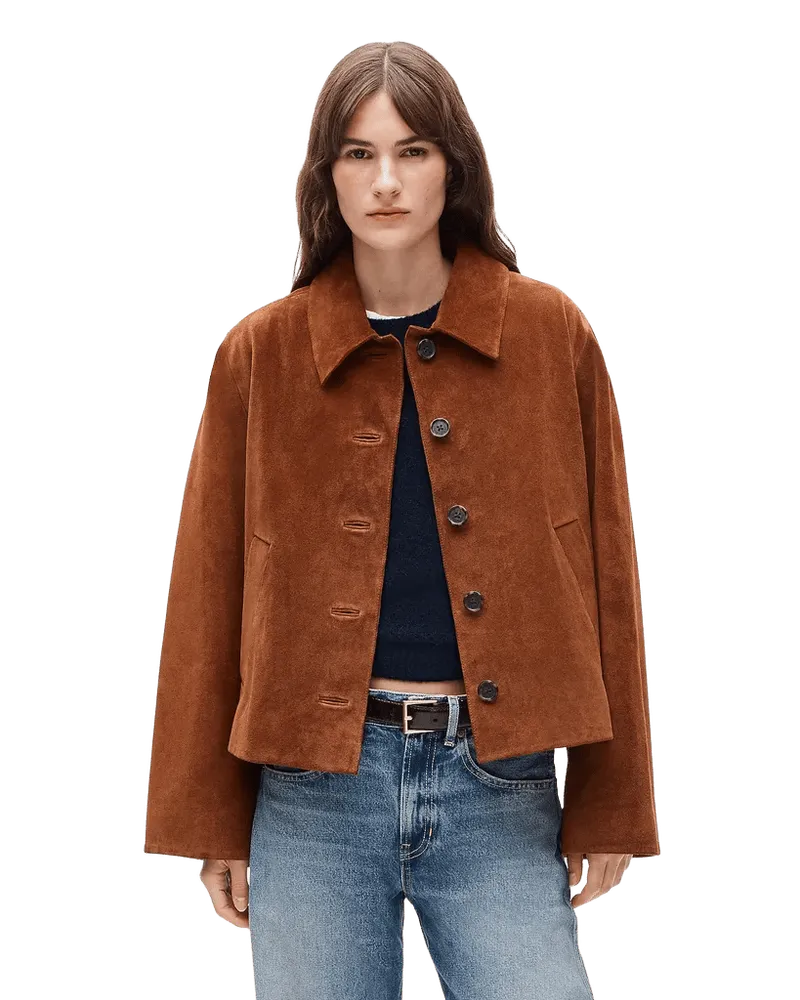 Collection 2026 Barn Jacket in suede