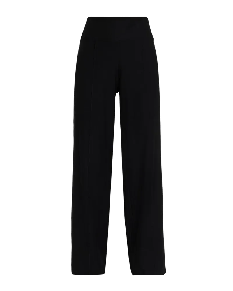 High-Rise Textural Knit Pants