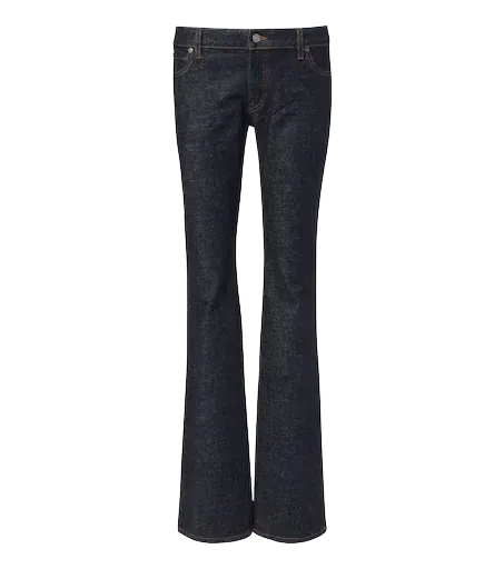 Conforti cotton bootcut jeans