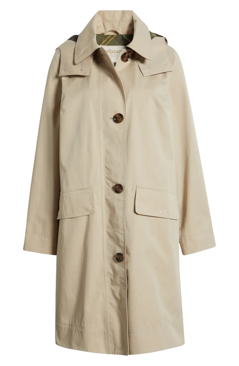 Hebrides Longline Waterproof Jacket with Removable Hood