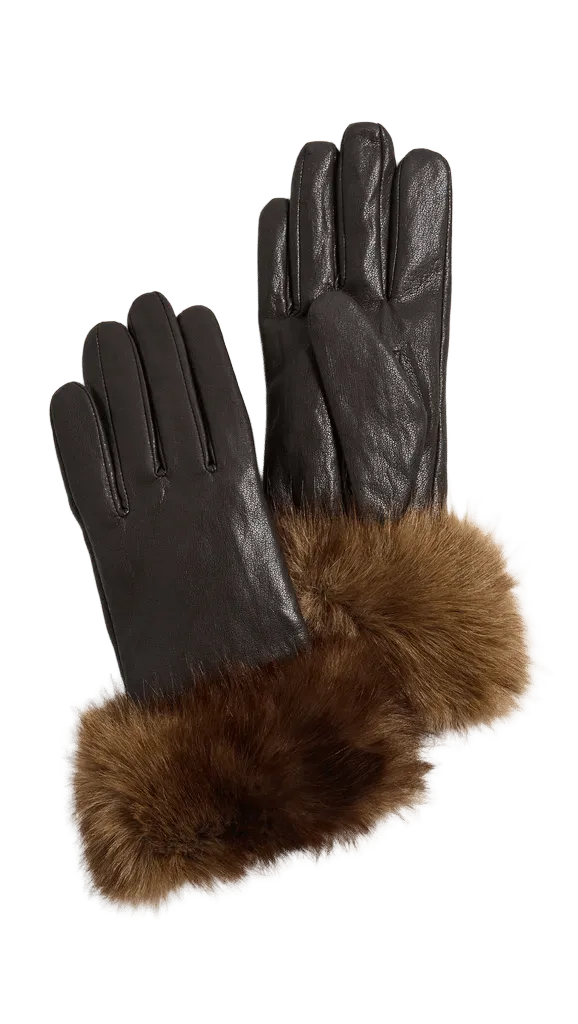 Betty Mink Gloves