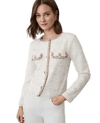 Metallic Tweed Jacket