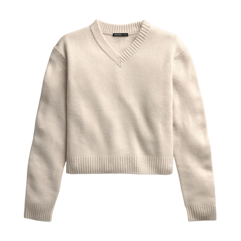 V Neck Cashmere Sweater