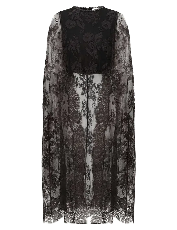 Valiant Lace Caped Top