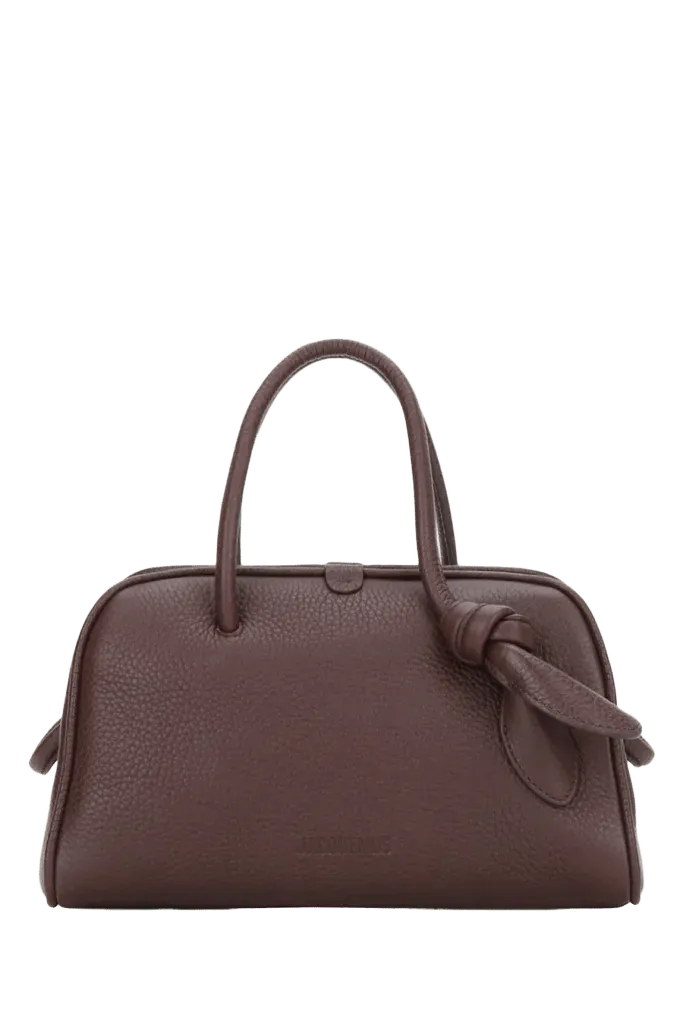 Jacquemus Petit Top Handle Bag — Brown
