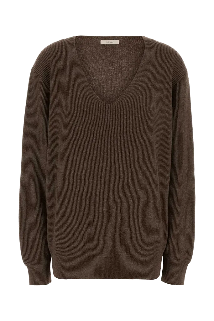 The Row Phef Sweater — Brown