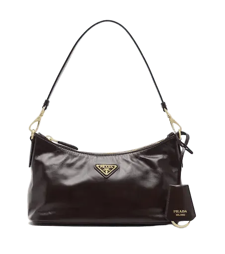 Mini leather shoulder bag