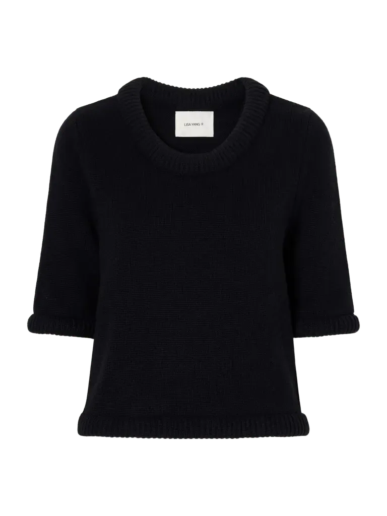 Alathea rib-trimmed cashmere sweater