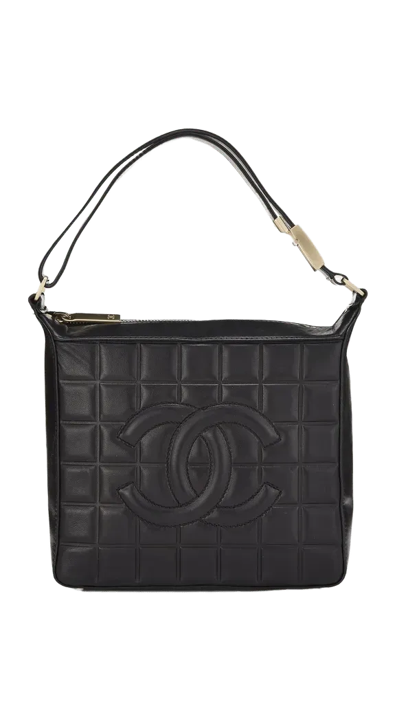 Chanel Lambskin Chocolate Bar Mini Shoulder Bag