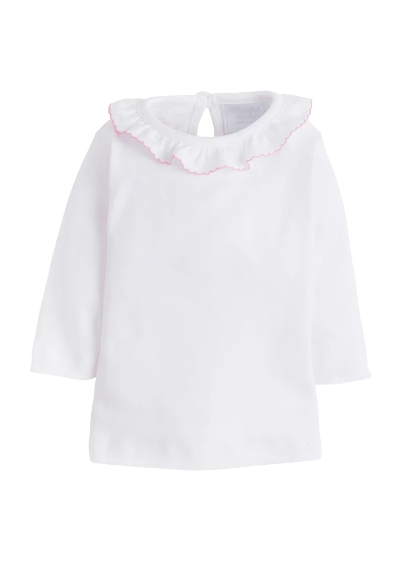 Caroline Knit Blouse - Light Pink